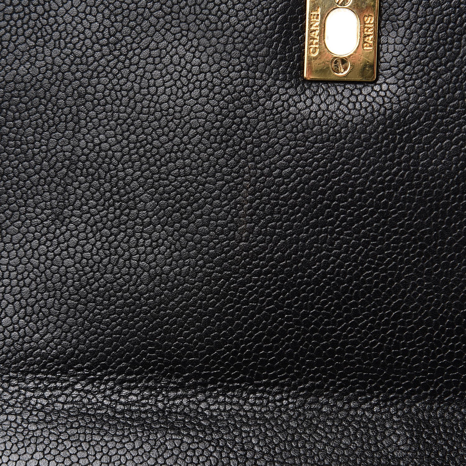 Chanel Caviar Quilted Jumbo Kelly Flap Black 13 of 15