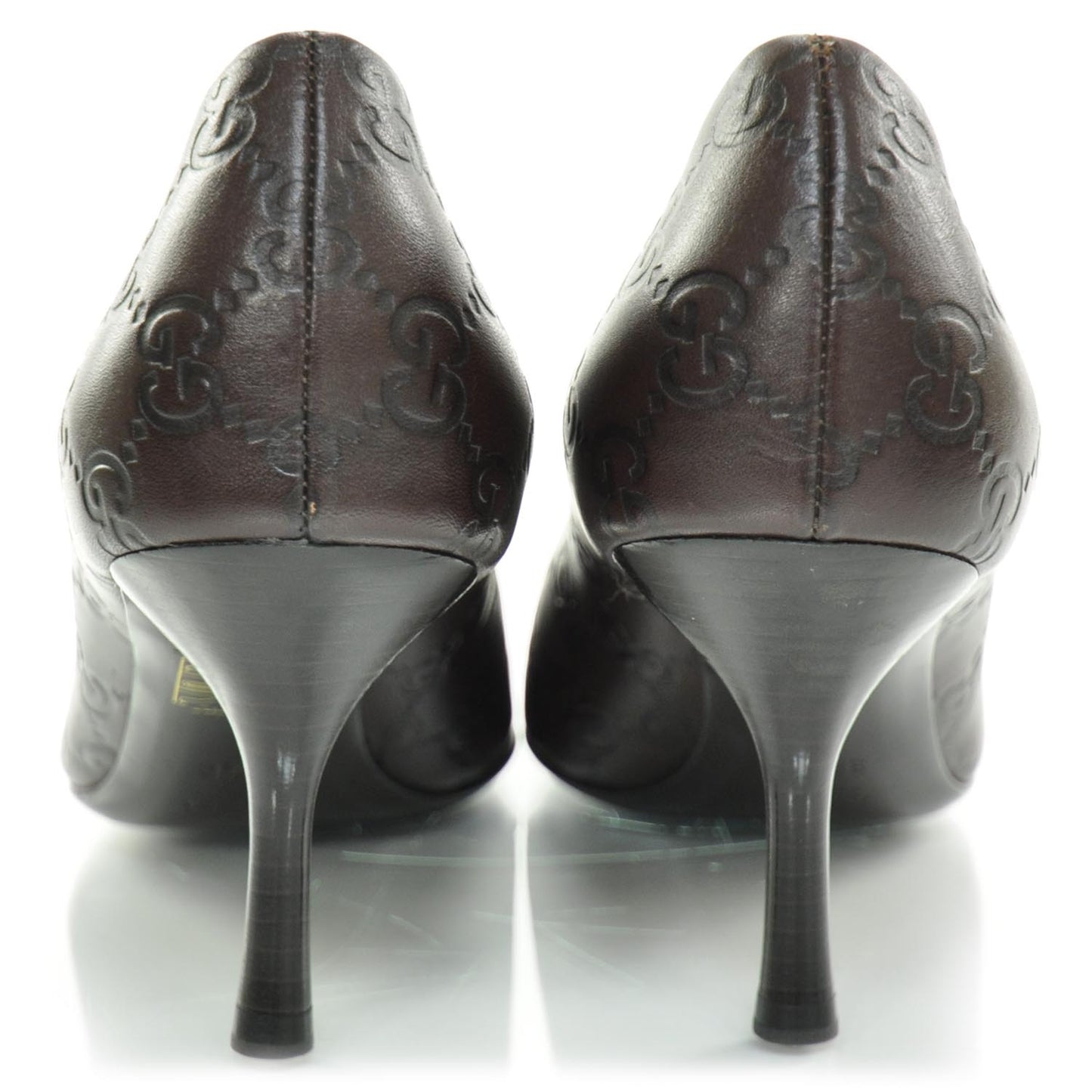 Guccissima Heels 36.5 Brown