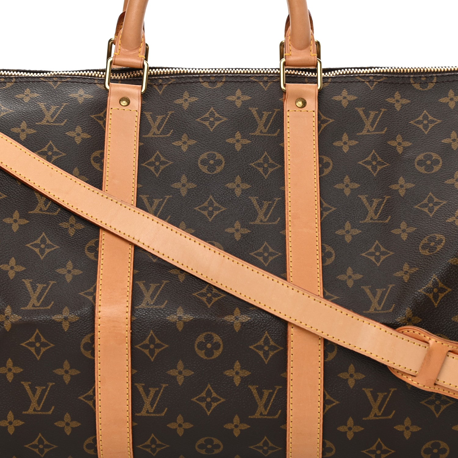 Louis Vuitton Monogram Keepall Bandouliere 50 8 of 18