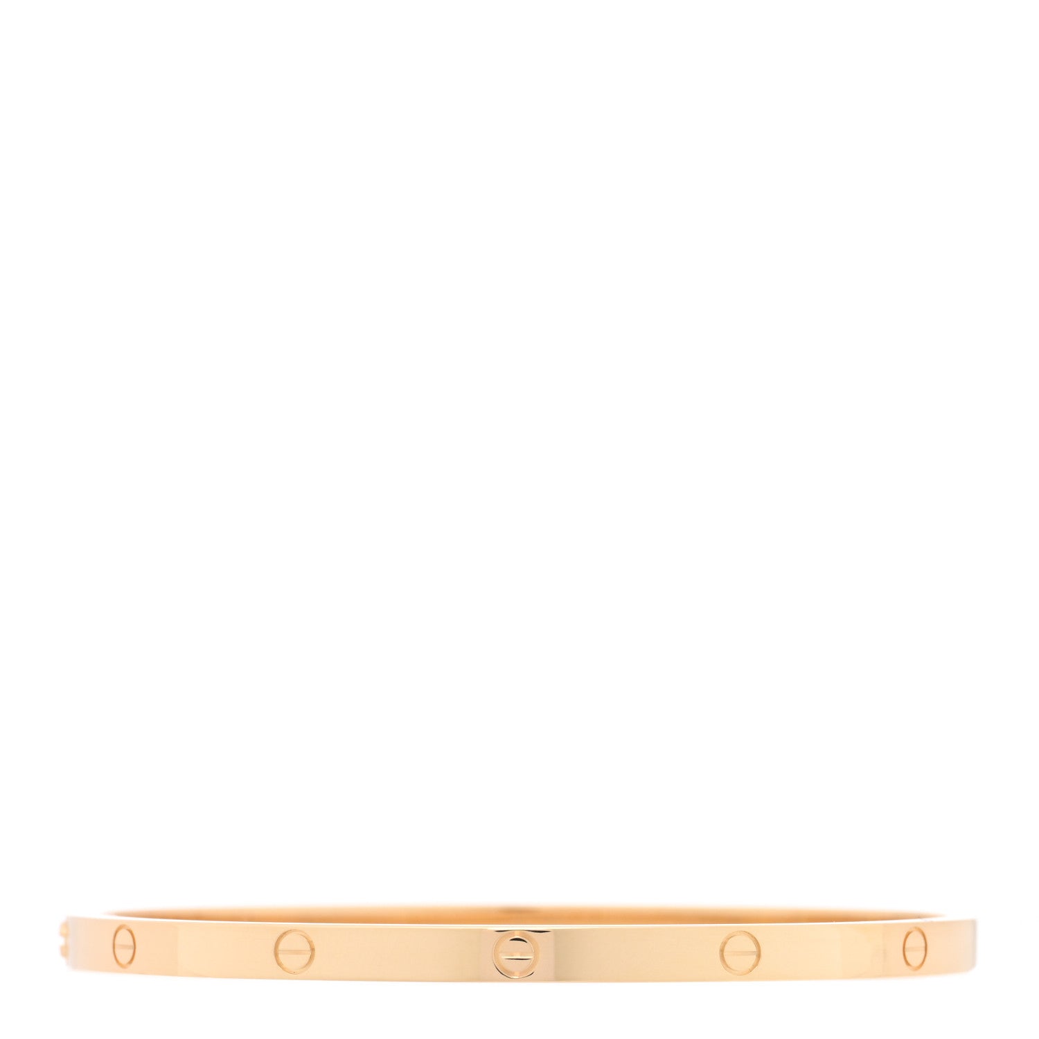 Cartier 18K Yellow Gold Small LOVE Bracelet 17 2 of 7