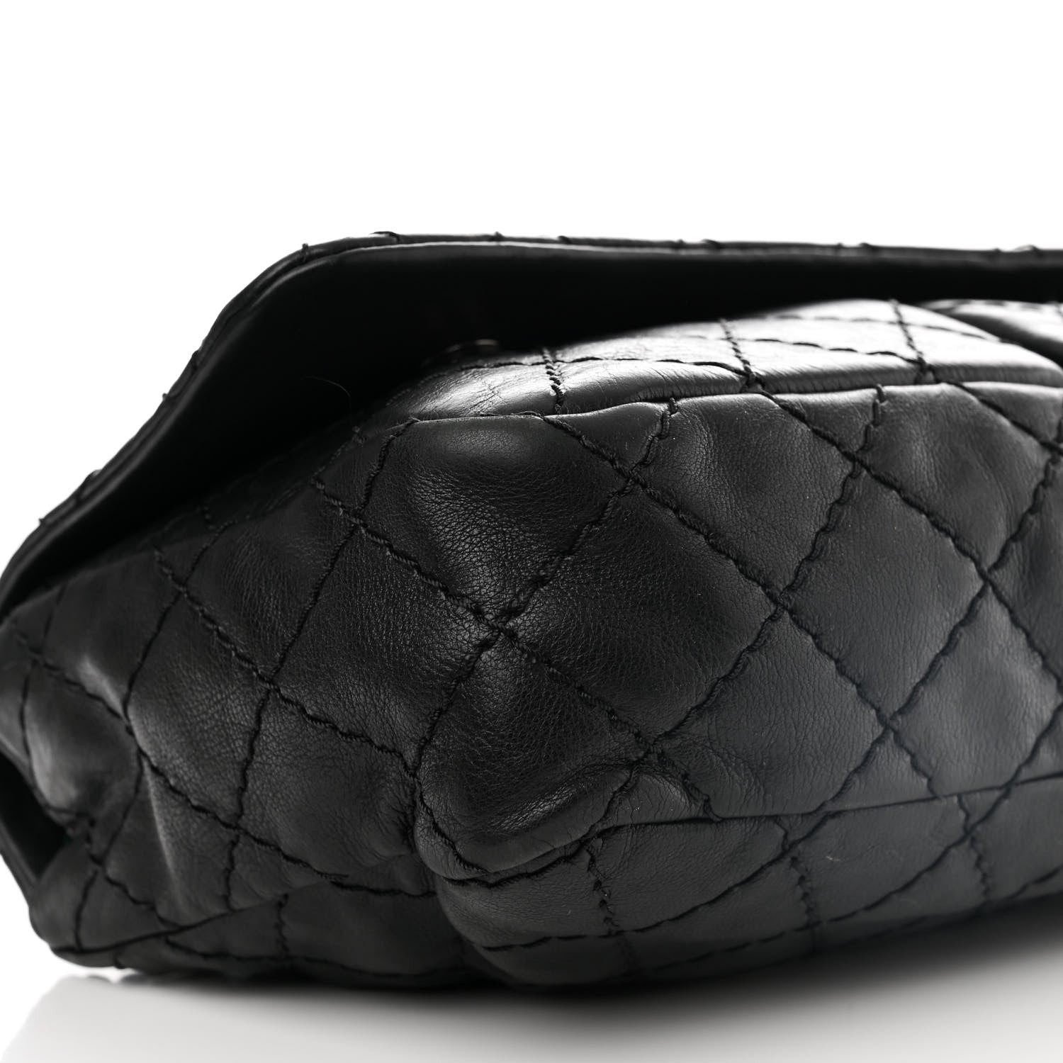 Chanel Calfskin Medium Natural Beauty Flap Black 11 of 12