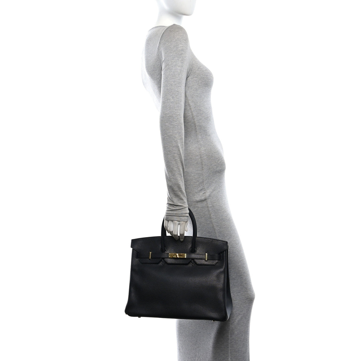 Vache Liegee  Birkin 35 Black