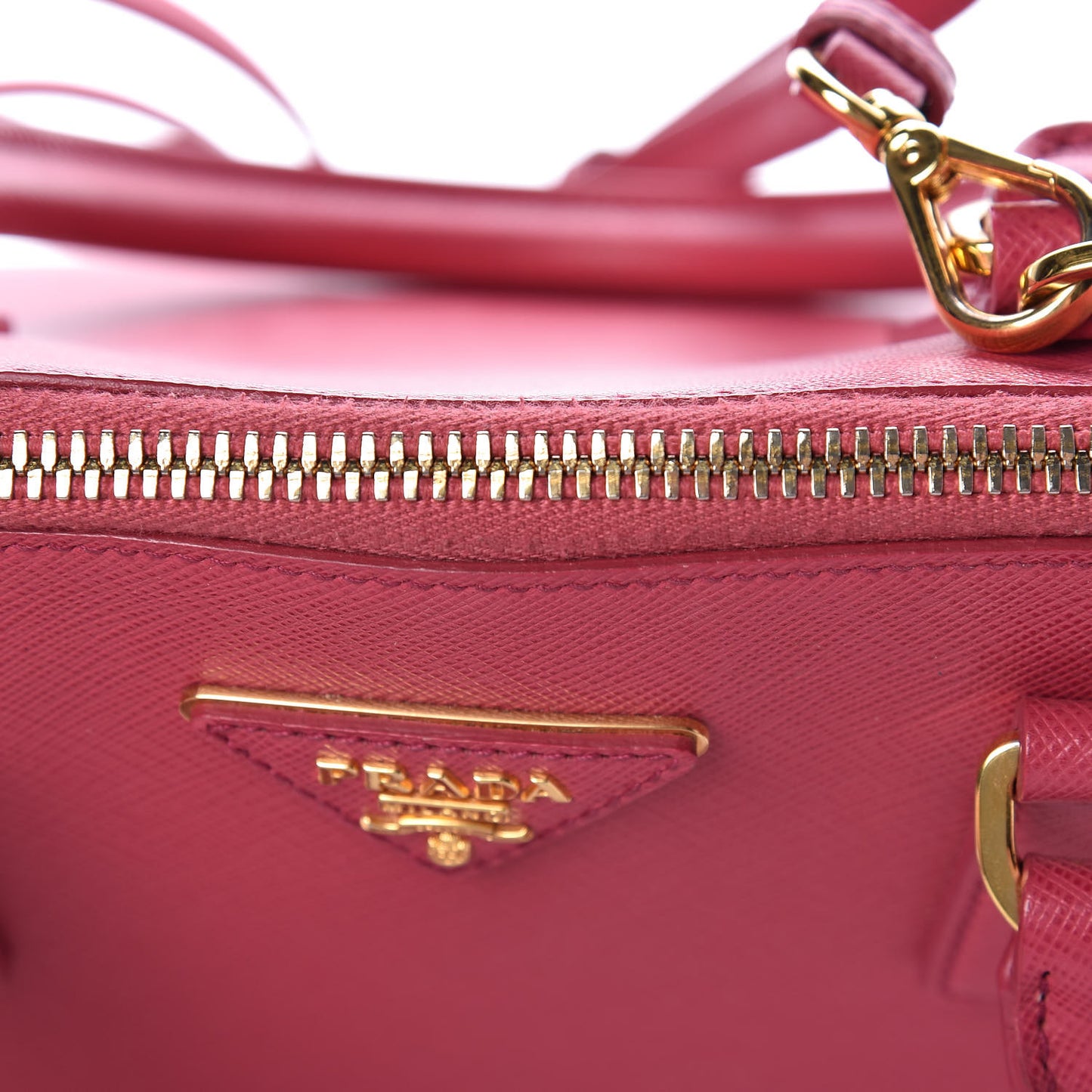 Saffiano Lux Medium Promenade Tote Peonia