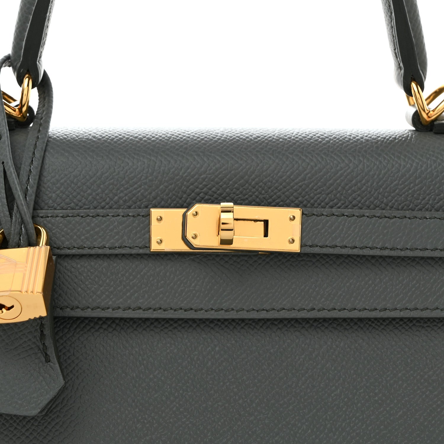 Hermes Epsom Kelly Sellier 25 Vert Amande 8 of 11
