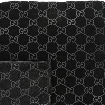 Gucci Suede Guccissima Hobo Black 10 of 15