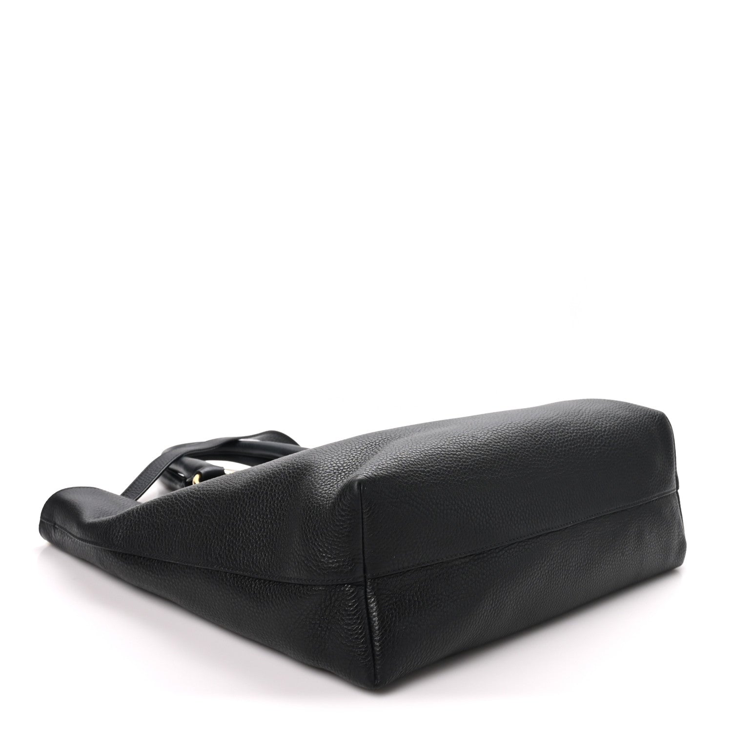 Prada Vitello Daino Shopping Tote Black 4 of 9