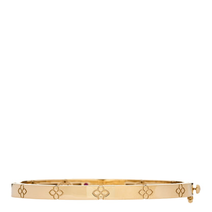 Roberto Coin 18K Yellow Gold Narrow Love in Verona Bangle Bracelet 1 of 4