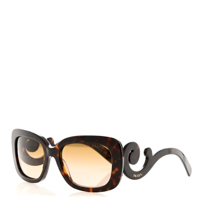 Prada Acetate Baroque Sunglasses SPR 27O Tortoise 1 of 8