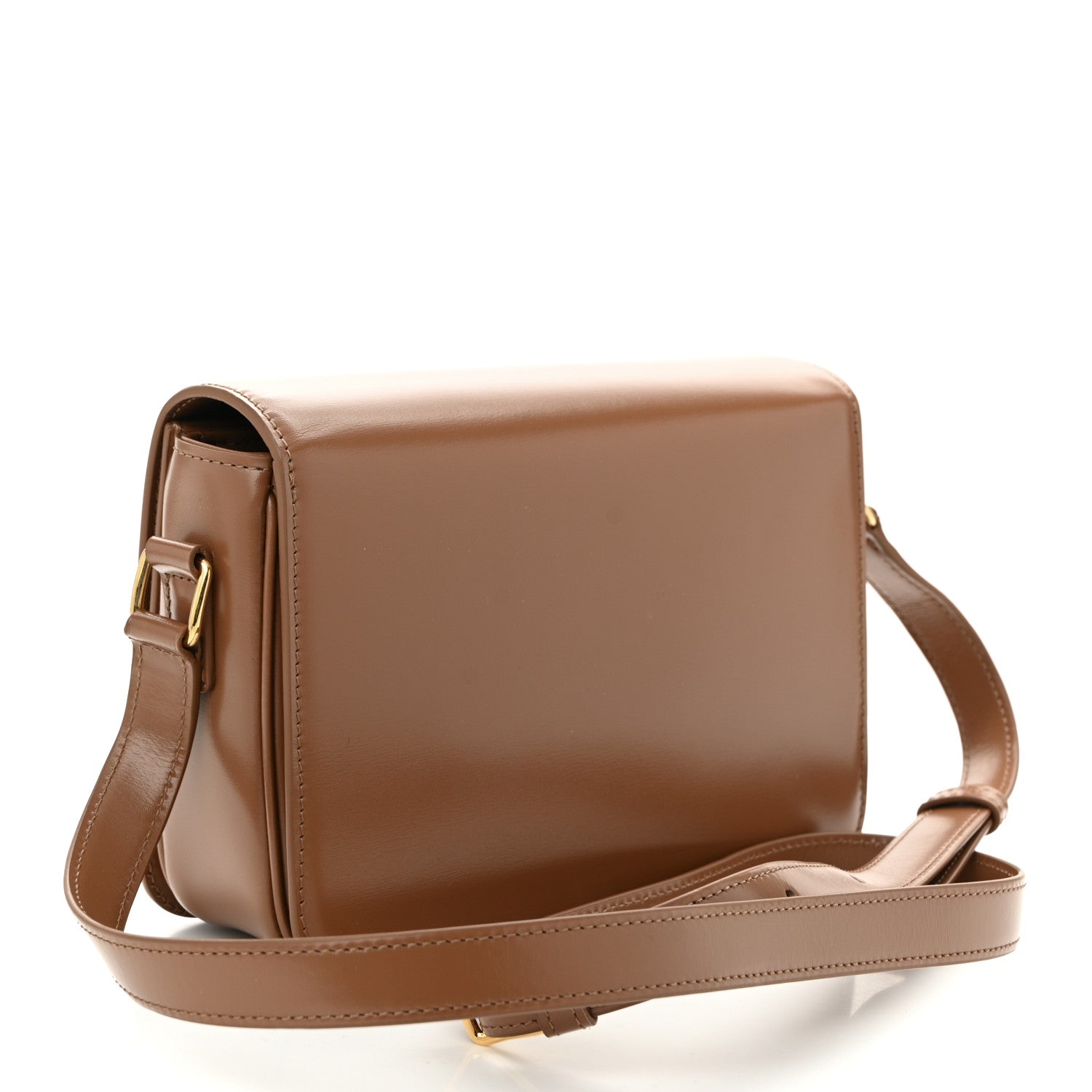 Celine Shiny Calfskin Teen Triomphe Bronze 3 of 11
