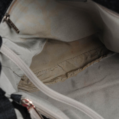 Chanel Denim Quilted Stretch Spirit Messenger Bag 8 of 8