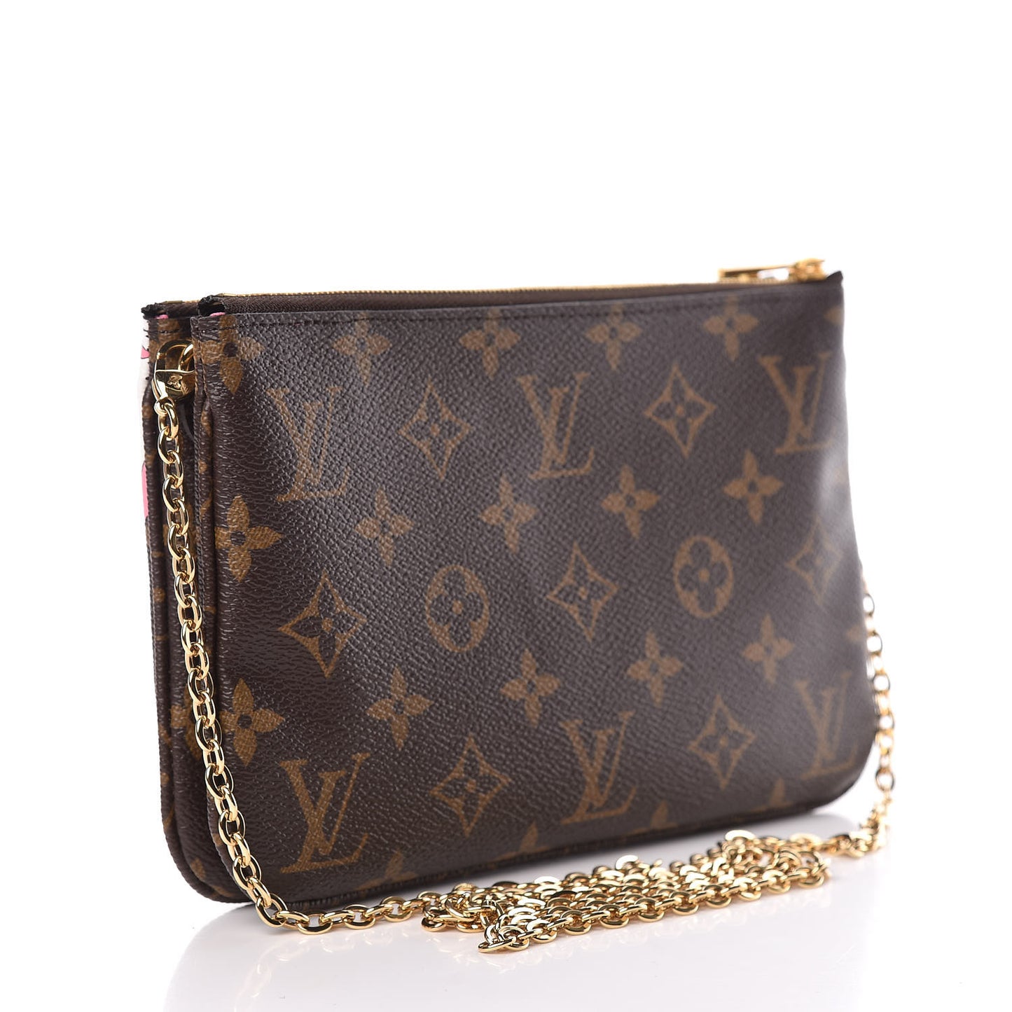 Monogram 2019 Christmas Animation Double Zip Pochette