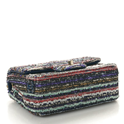 Chanel Mixed Fibers Sequin Quilted Mini Flap Multicolor 4 of 10
