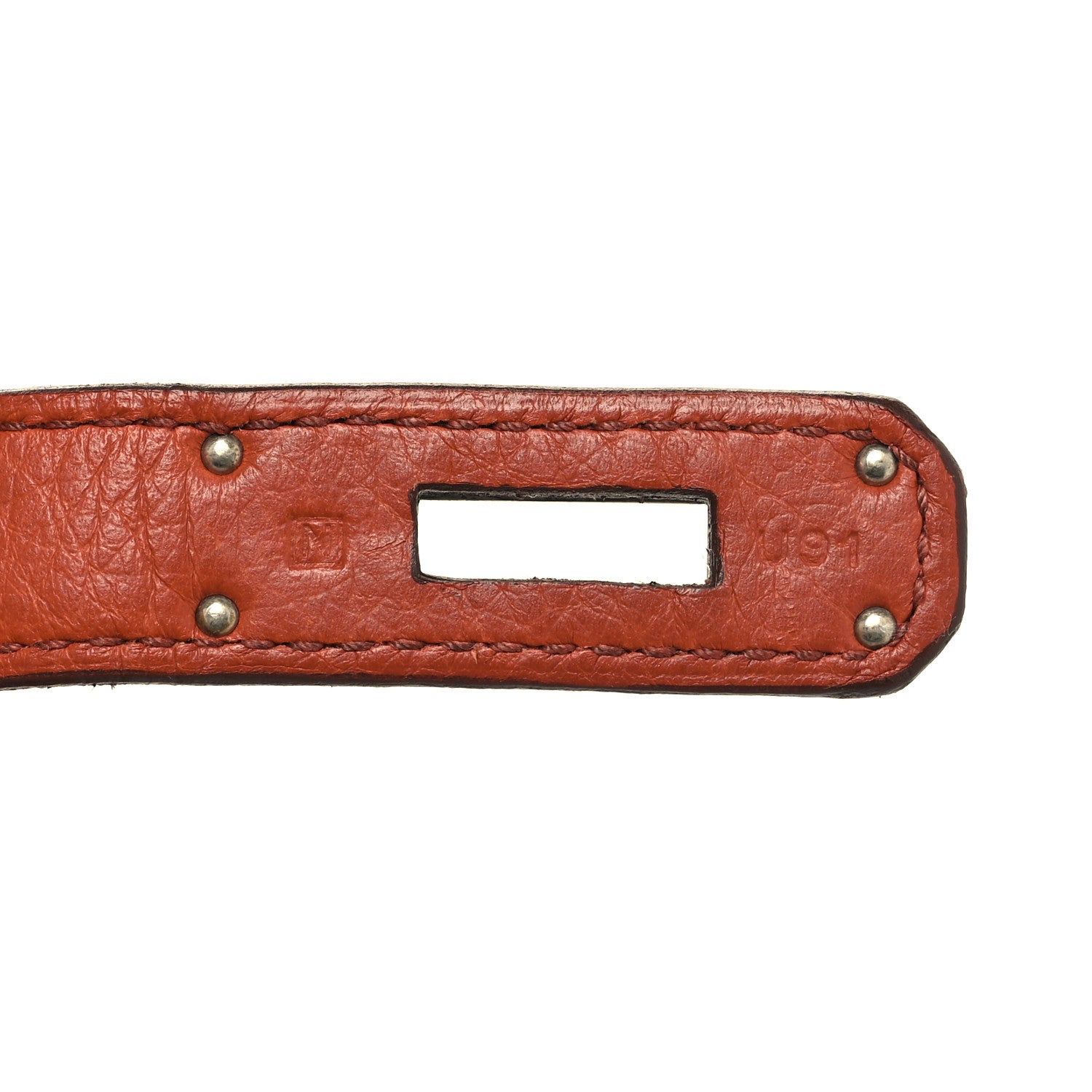 Hermes Taurillon Clemence Birkin 35 Brique 7 of 14