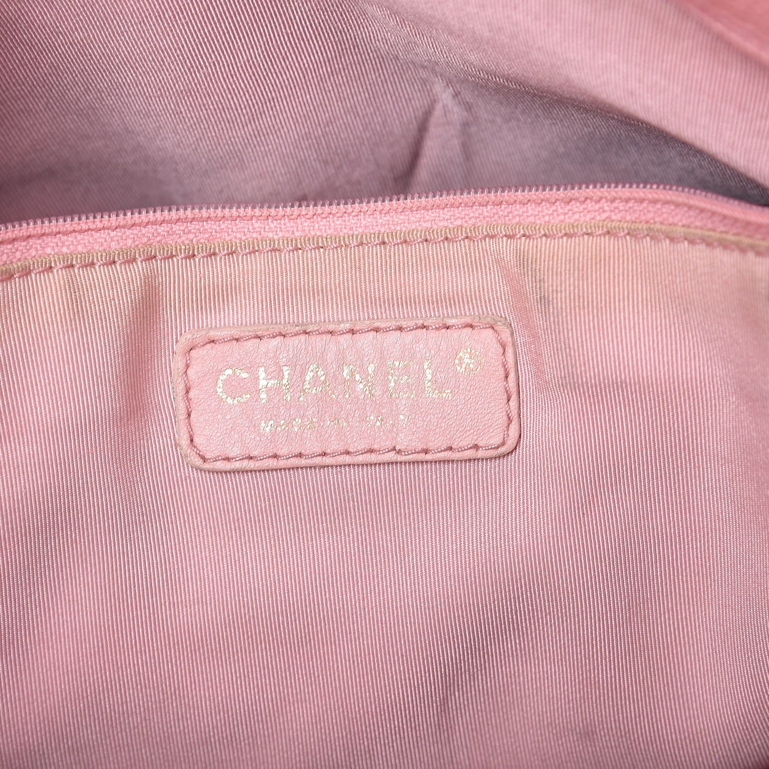 Chanel Calfskin Cerf Shopper Tote Pink 8 of 20