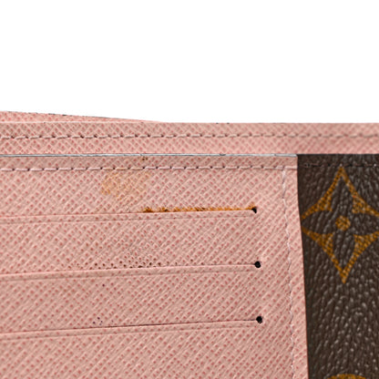 Louis Vuitton Monogram Ariane Compact Wallet Rose Ballerine 10 of 11