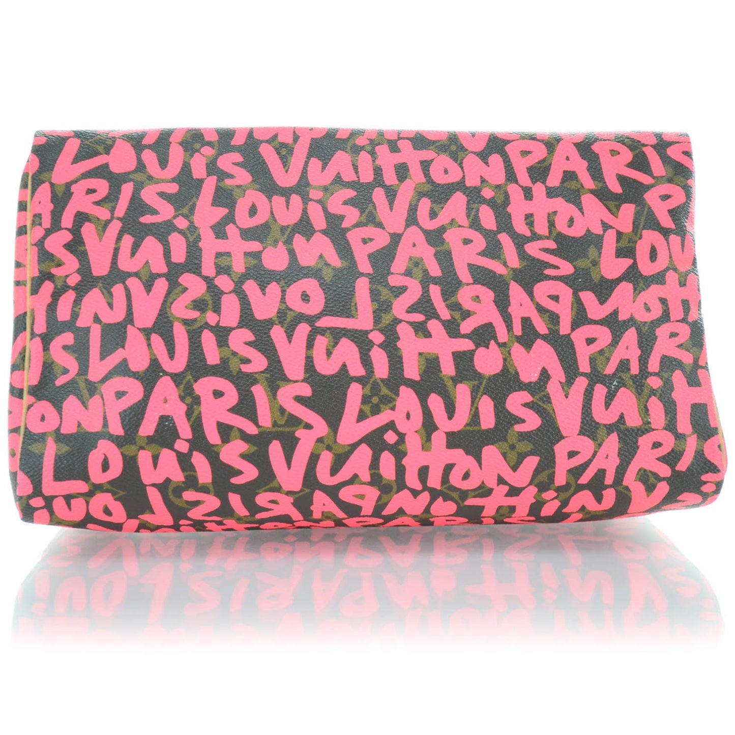 Monogram Graffiti Speedy 30 Fuchsia