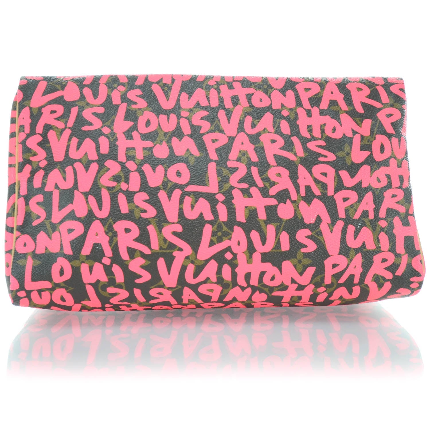 Louis Vuitton Monogram Graffiti Speedy 30 Fuchsia 5 of 13