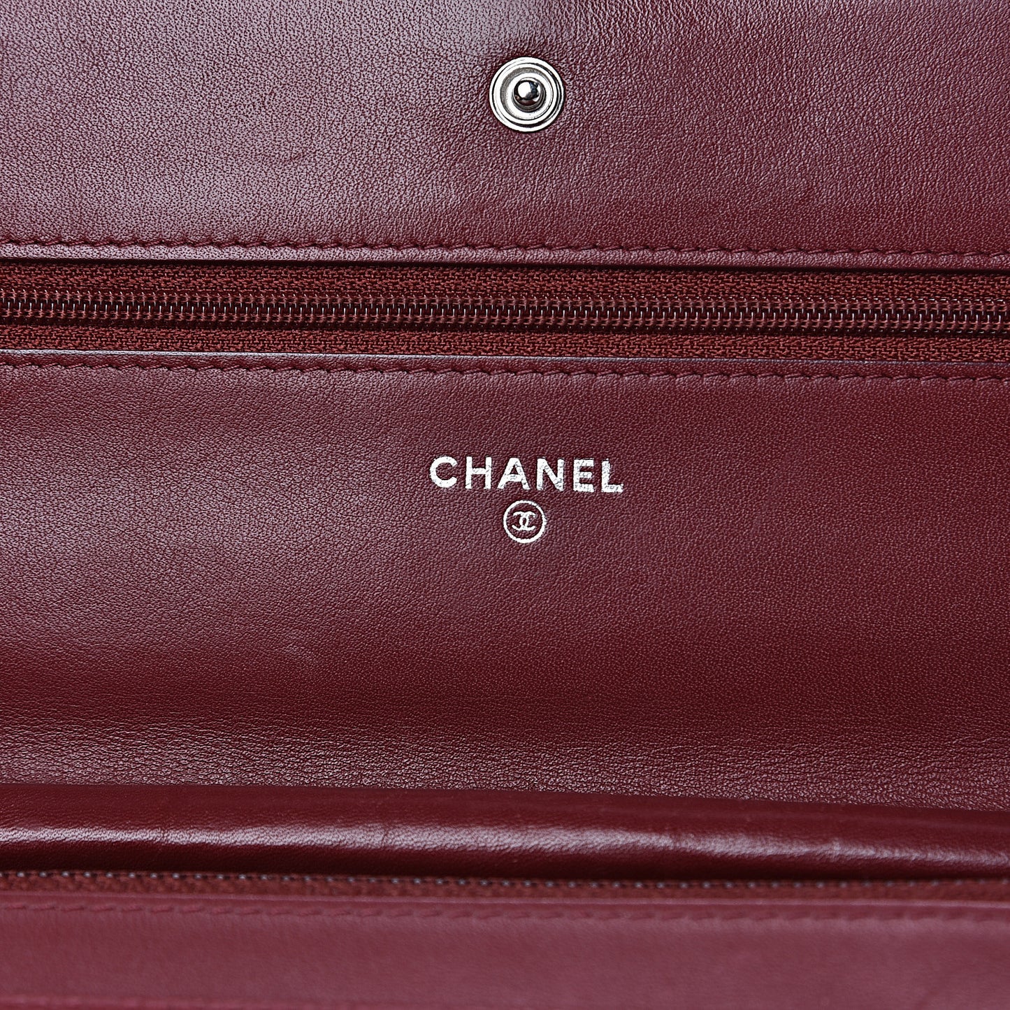 Caviar Timeless CC Wallet on Chain WOC Dark Red
