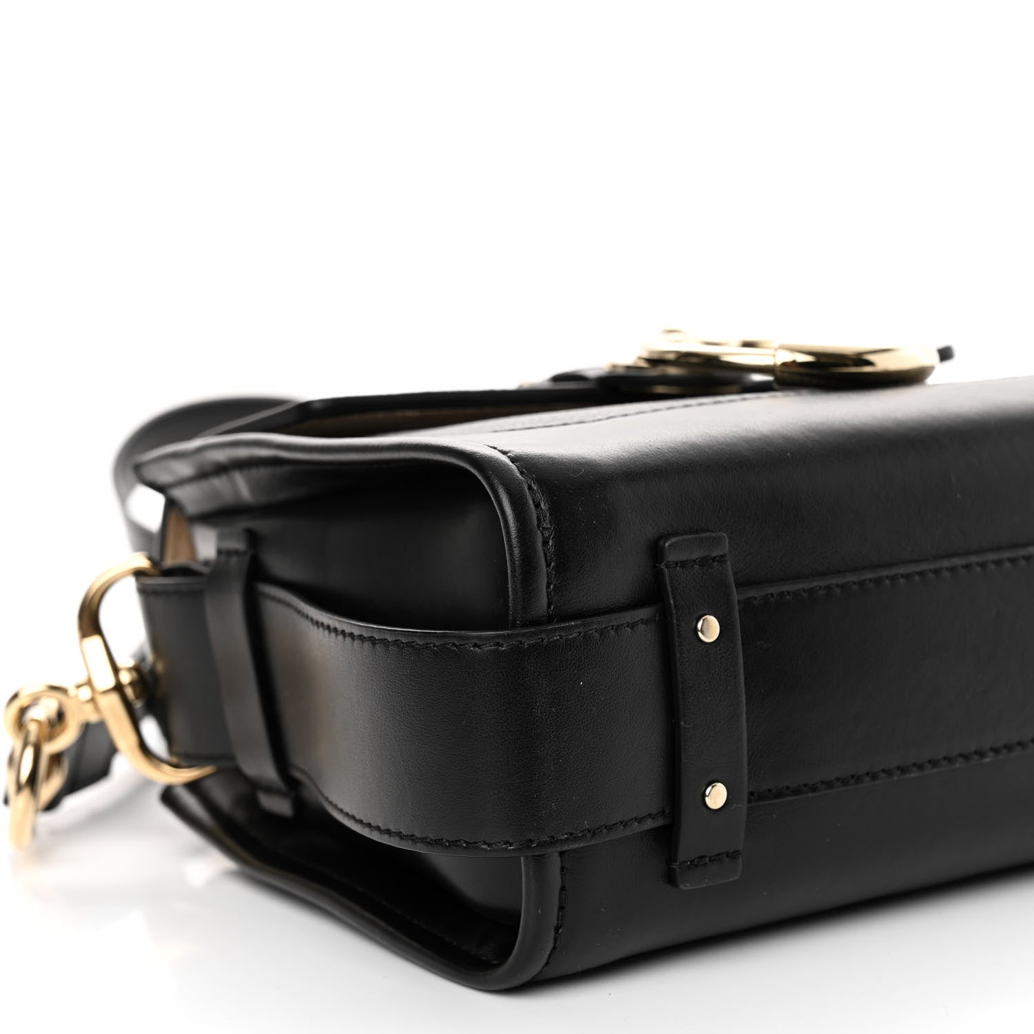 Chloe Calfskin Mini Tess Day Bag Black 8 of 9