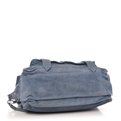 Proenza Schouler Suede Medium PS1 Satchel Polar Blue 4 of 10