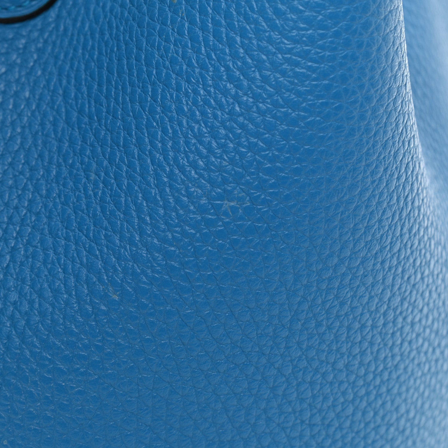 Hermes Taurillon Clemence Picotin Lock 22 MM Bleu Zanzibar 11 of 13
