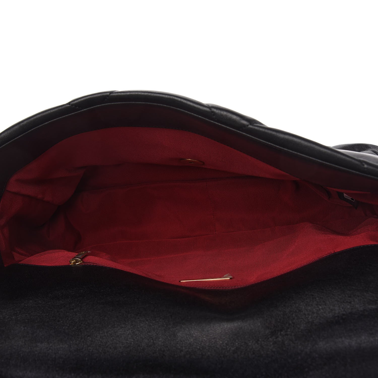 Chanel Goatskin Quilted Maxi Chanel 19 Flap Black 5 of 10