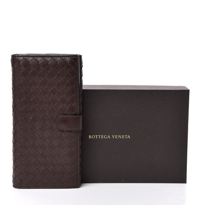 Bottega Veneta Nappa Intrecciato Continental Wallet Ebano 7 of 7
