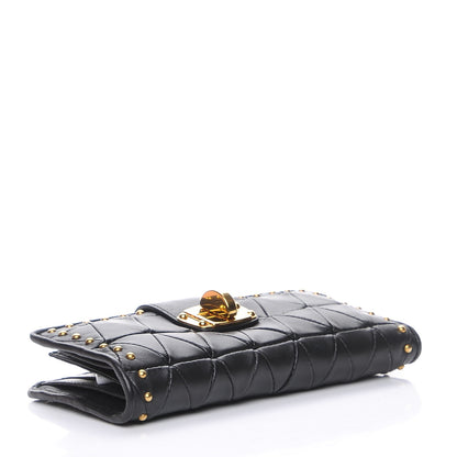 Miu Miu Nappa Quilted Wallet Black 4 of 10