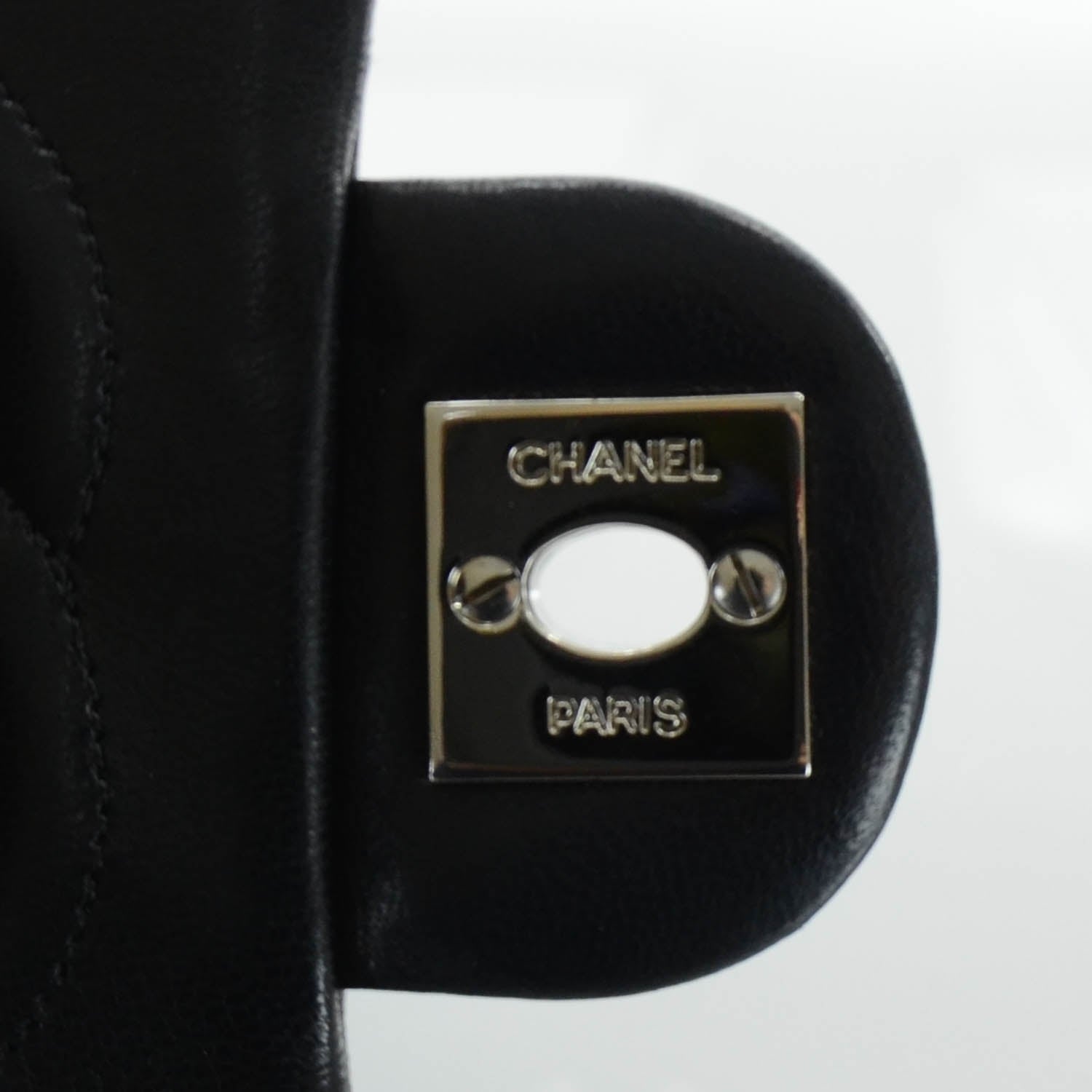 Chanel Lambskin Quilted Mini Flap Black 10 of 13