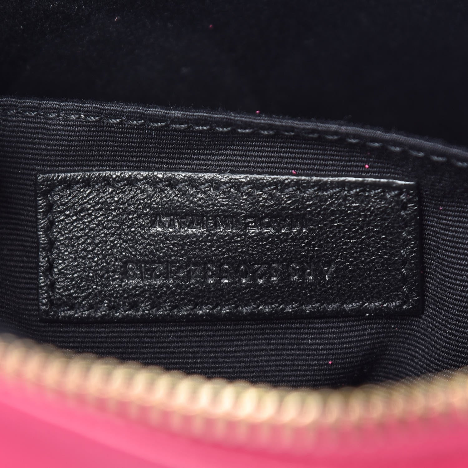 Saint Laurent Calfskin Matelasse Monogram Lou Camera Bag Bright Pink 7 of 12