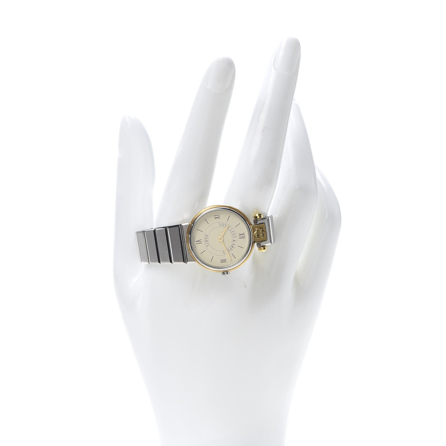 Van Cleef & Arpels Stainless Steel 24mm La Collection Quartz Watch 2 of 6