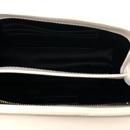 Saint Laurent Calfskin Y Quilted Monogram Toy Loulou Crossbody Bag Crema Soft 5 of 11