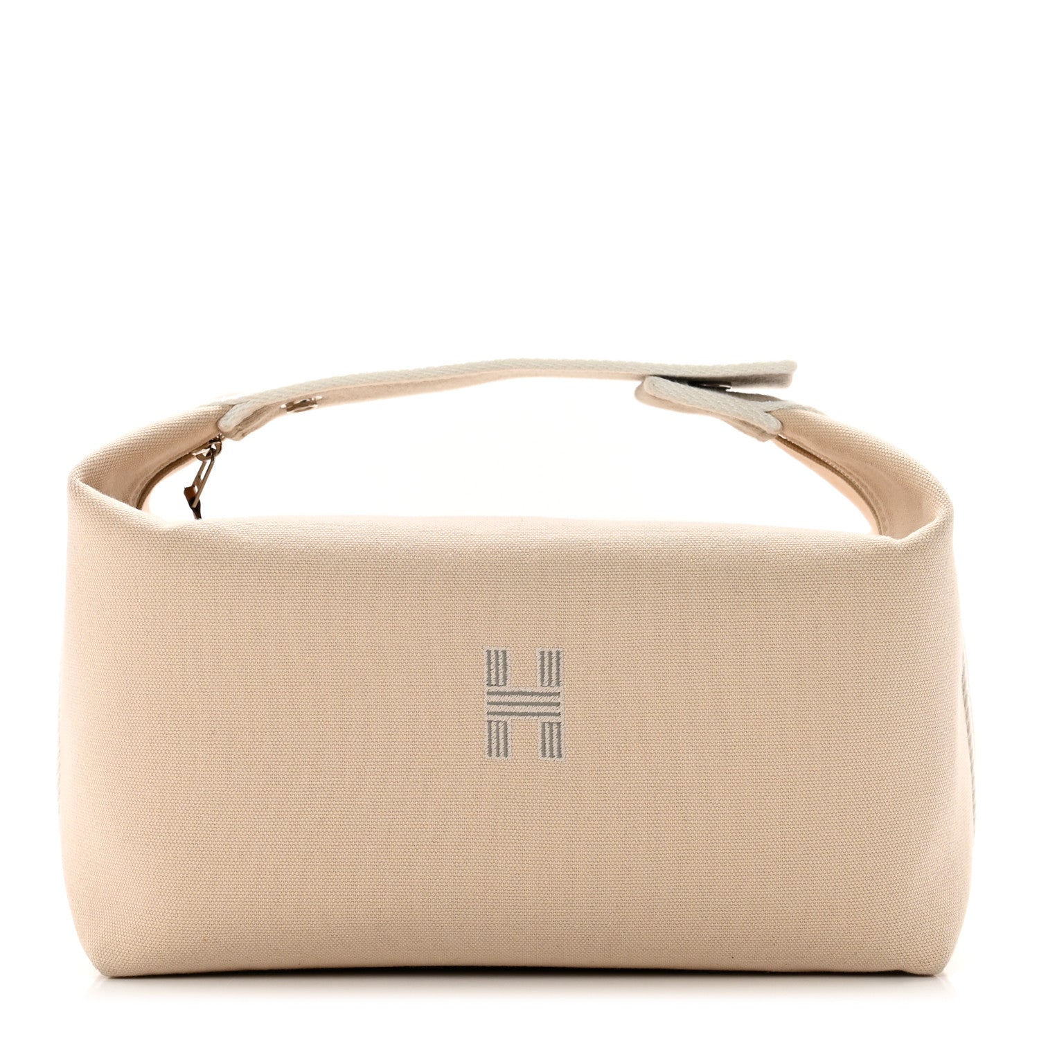 Hermes Canvas Large Bride-A-Brac Pouch Natural 1 of 5