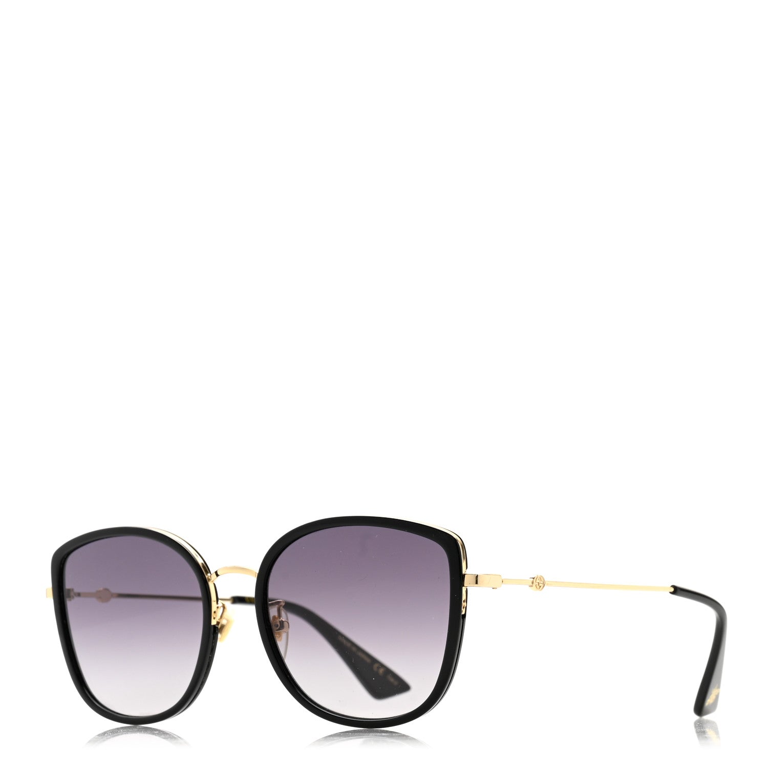 Gucci Cat Eye Sunglasses GG0606SK Black 1 of 8