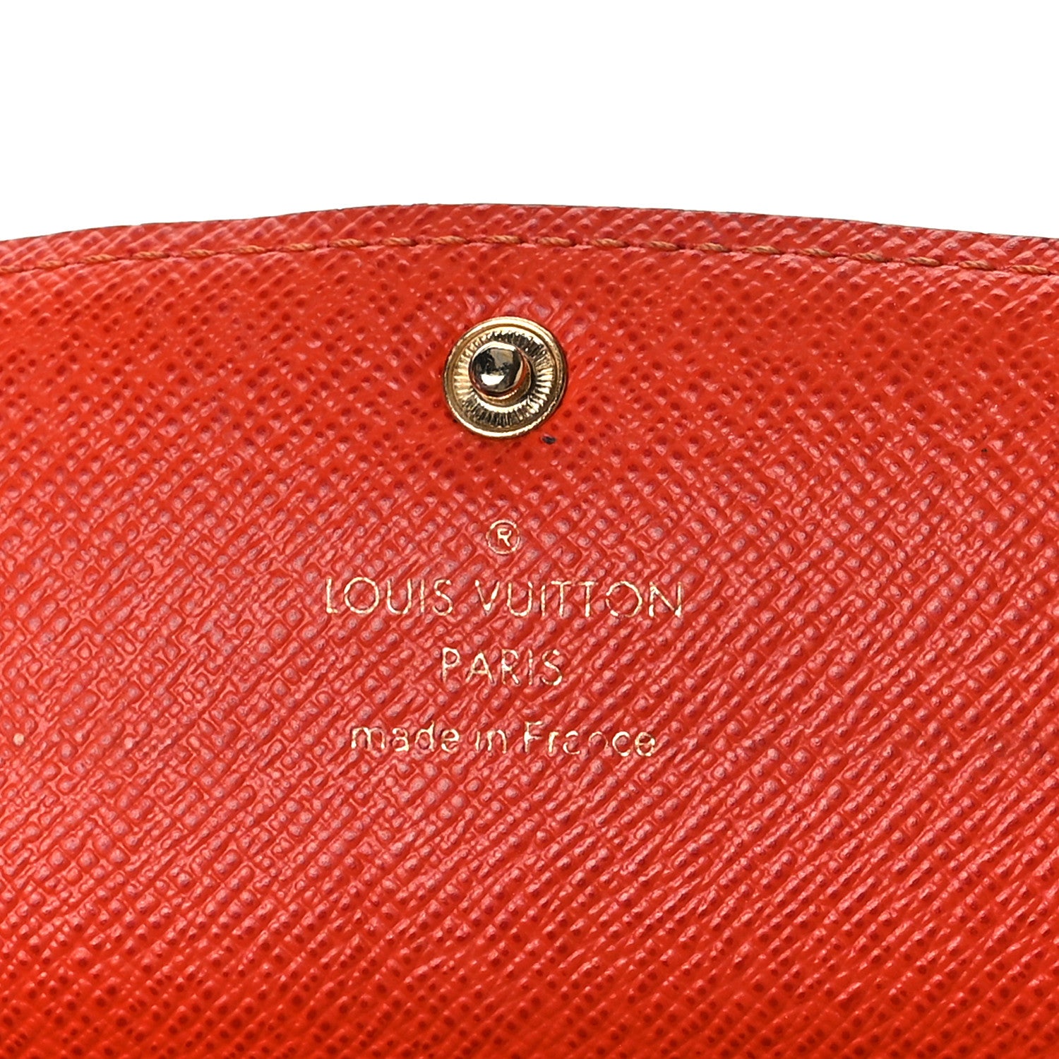 Louis Vuitton Monogram Emilie Wallet Piment 6 of 17