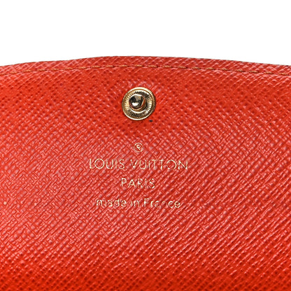 Louis Vuitton Monogram Emilie Wallet Piment 6 of 17