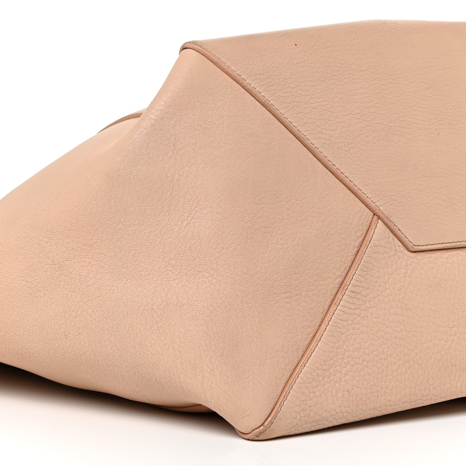 Celine Grained Calfskin Medium Horizontal Cabas Phantom Beige 8 of 22