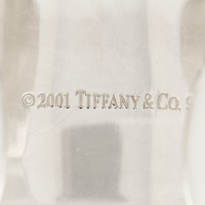 Tiffany Sterling Silver Wide 1837 Cuff Bracelet 3 of 4