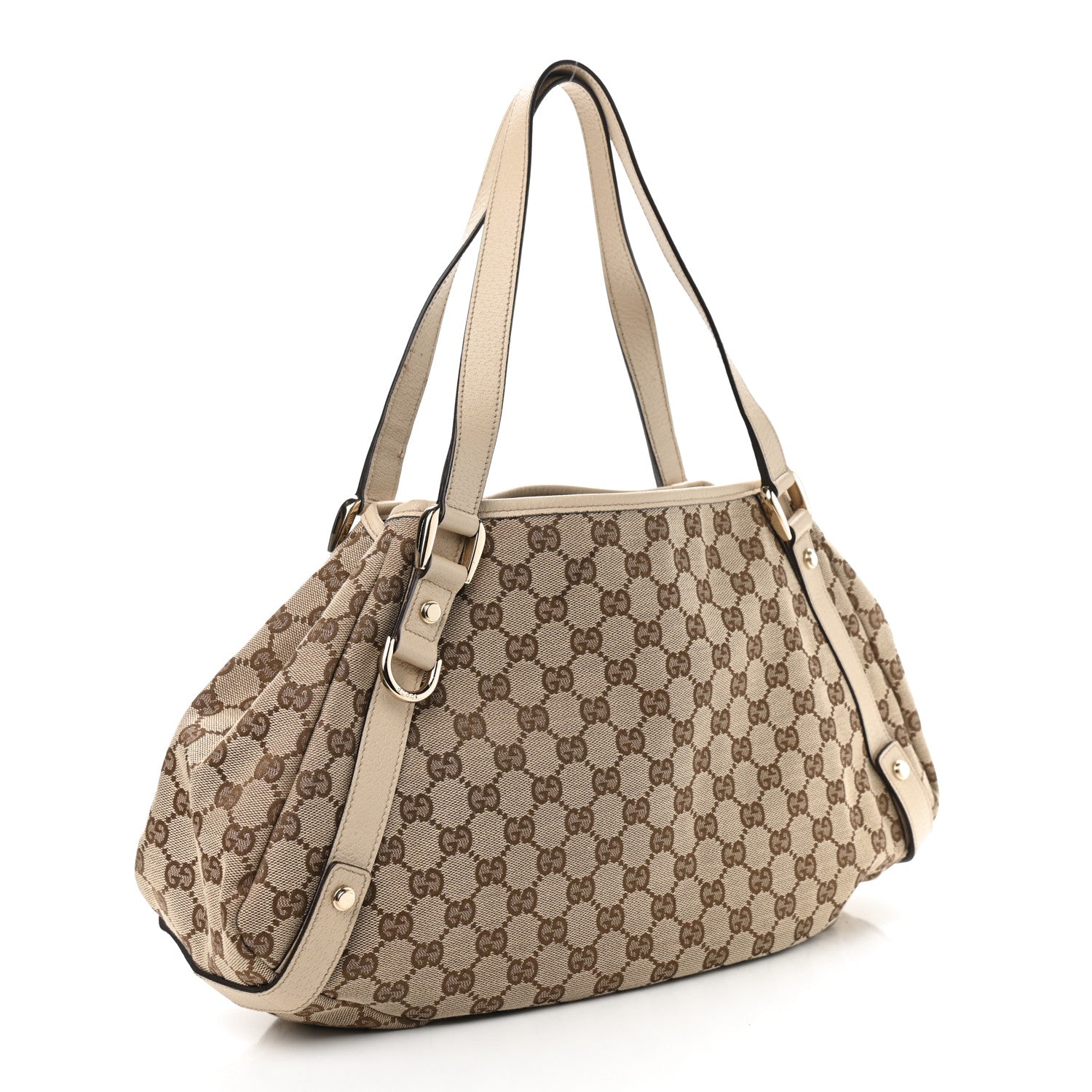 Gucci Monogram Medium Abbey Shoulder Bag Off White 3 of 11