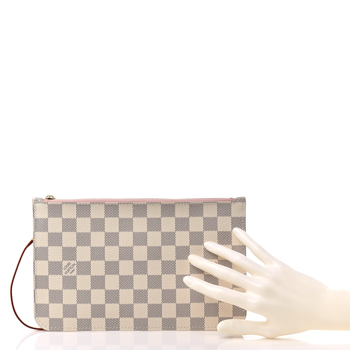 Damier Azur Neverfull MM GM Pochette Rose Ballerine