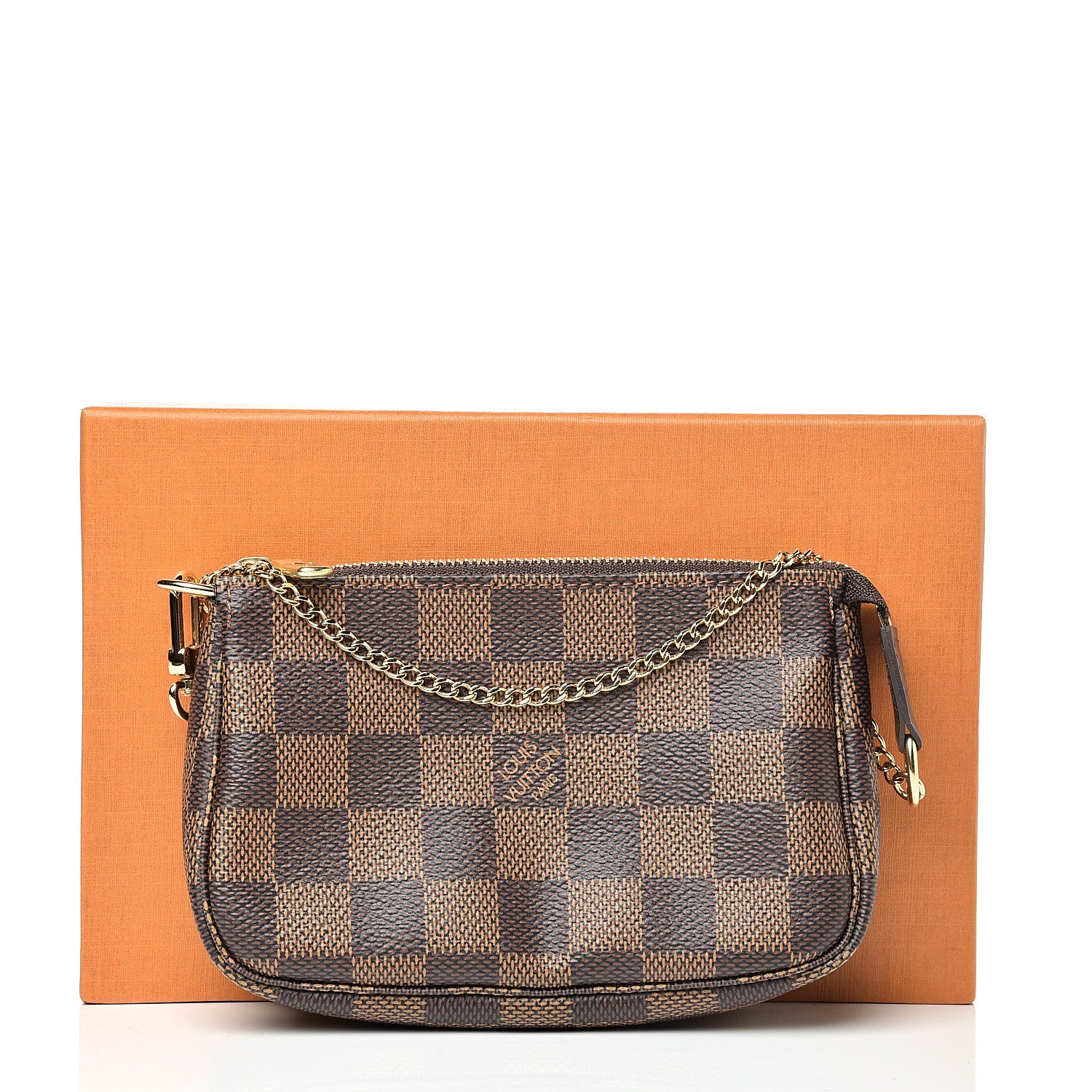 Louis Vuitton Damier Ebene Mini Pochette Accessories 7 of 7