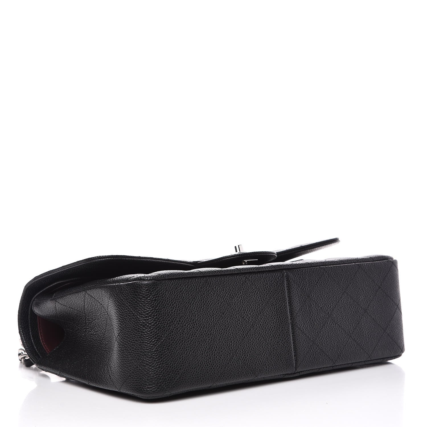 Chanel Caviar Quilted Jumbo Double Flap Black 4 of 10