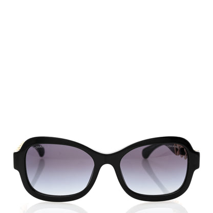 Chanel Acetate Chain Sunglasses 5465-Q Black 2 of 7