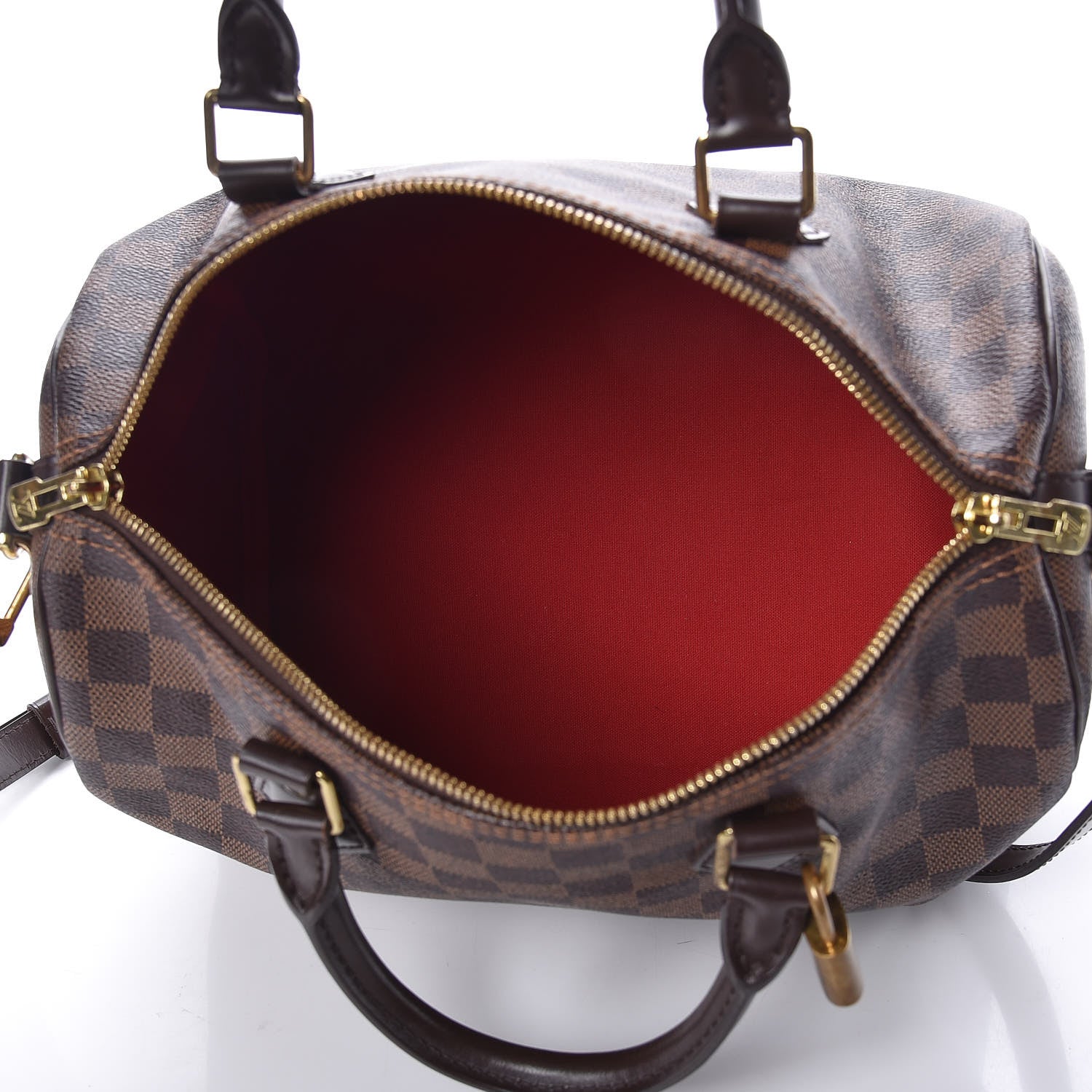 Louis Vuitton Damier Ebene Speedy Bandouliere 30 6 of 11