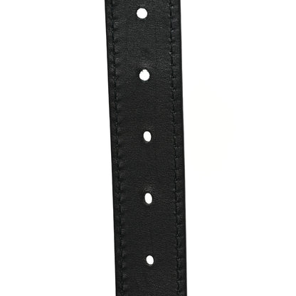 Christian Dior Calfskin D Fence Belt 75 30 Black 5 of 5