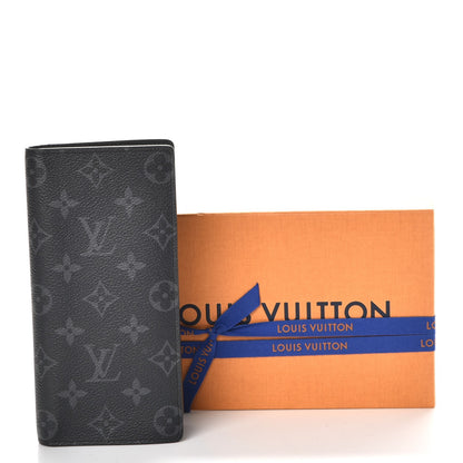 Louis Vuitton Monogram Eclipse Brazza Wallet 8 of 8