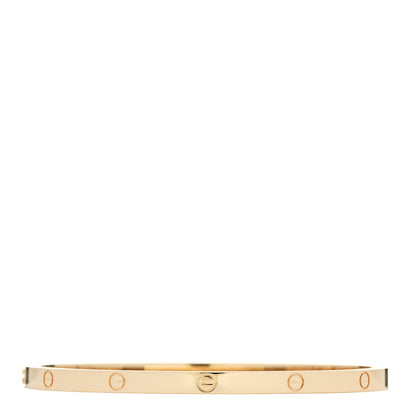 Cartier 18K Yellow Gold Small LOVE Bracelet 17 2 of 8