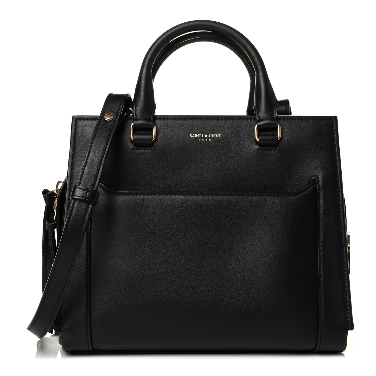 Smooth Calfskin Small East Side Tote Black