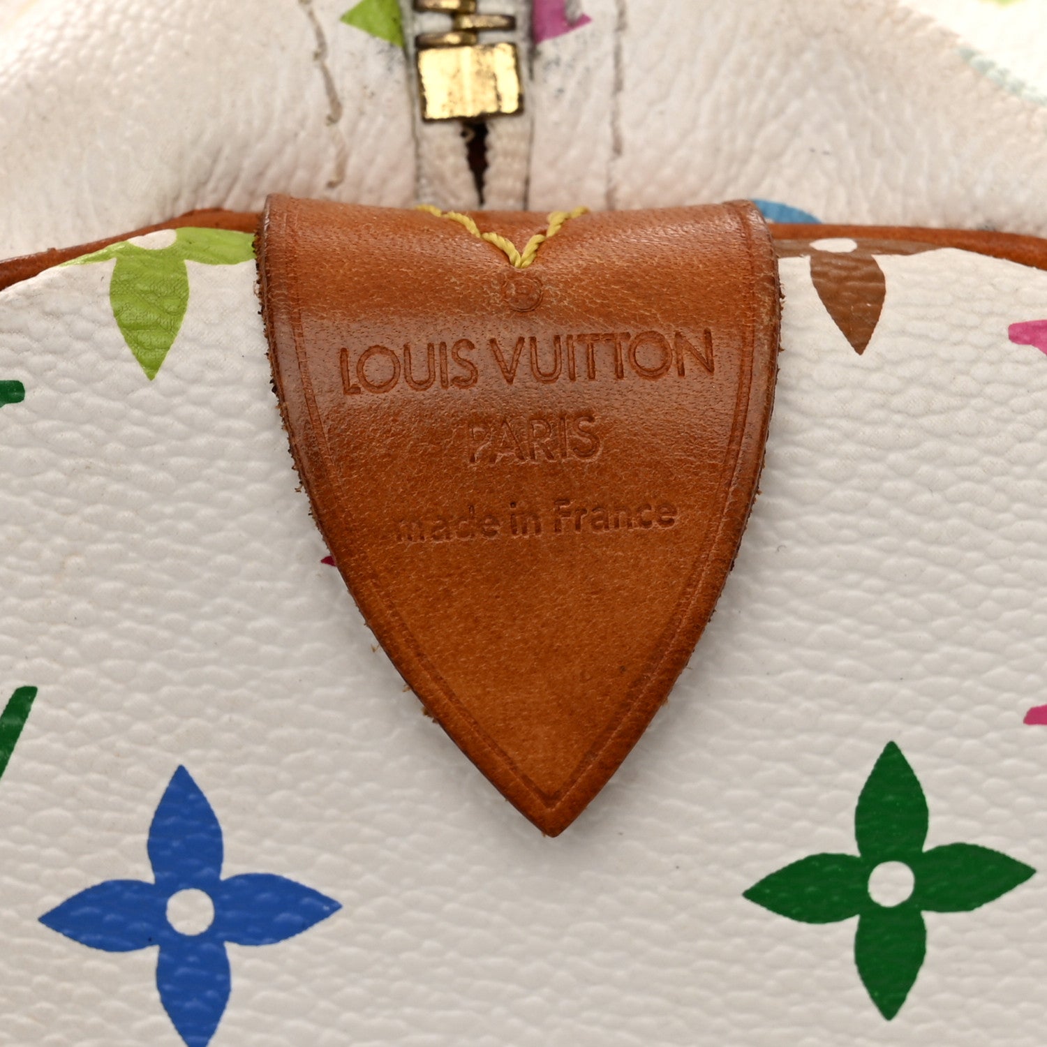 Louis Vuitton Monogram Multicolor Speedy 30 White 6 of 9