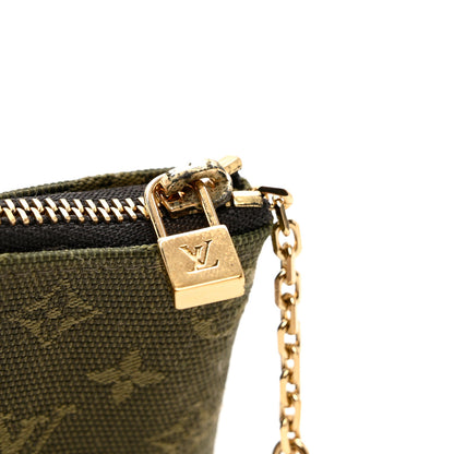 Louis Vuitton Mini Monogram Key Pouch Kaki 6 of 6